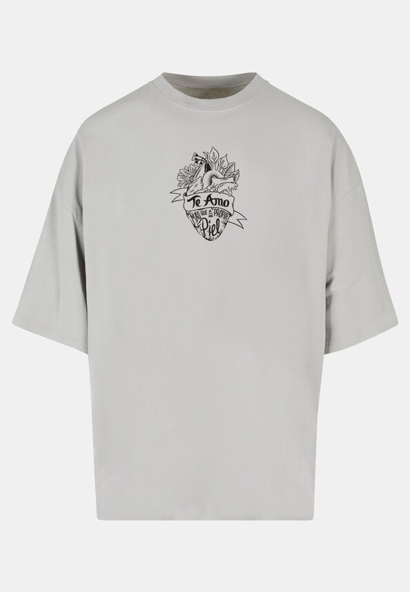 Frida Kahlo - Te amo outline Huge Tee-0