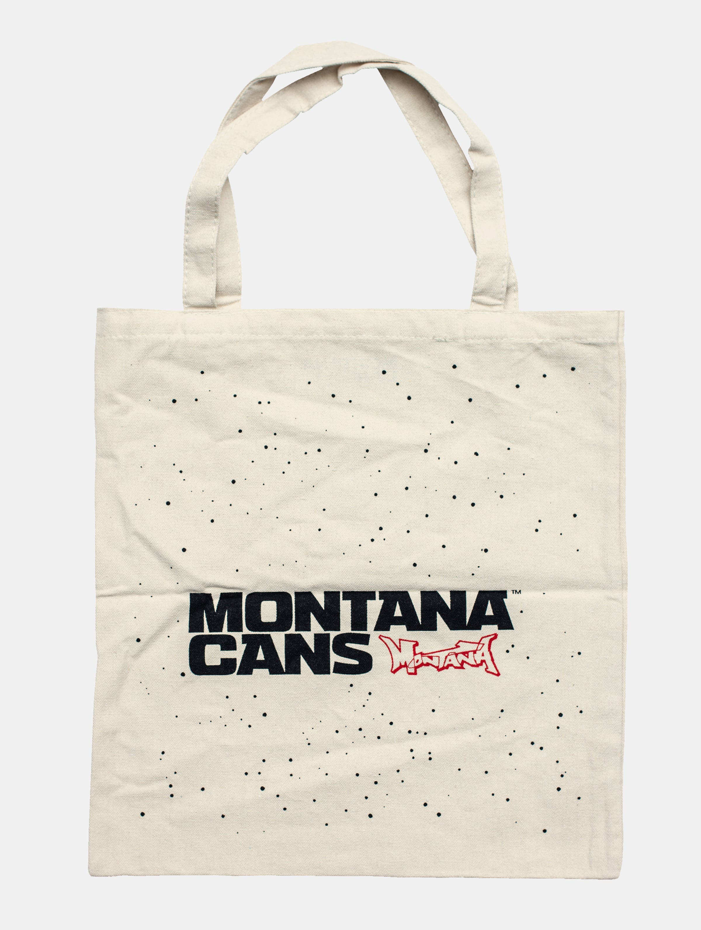 Montana Bag Cotton Logo+Stars Unisex op kleur wit, Maat ONE_SIZE
