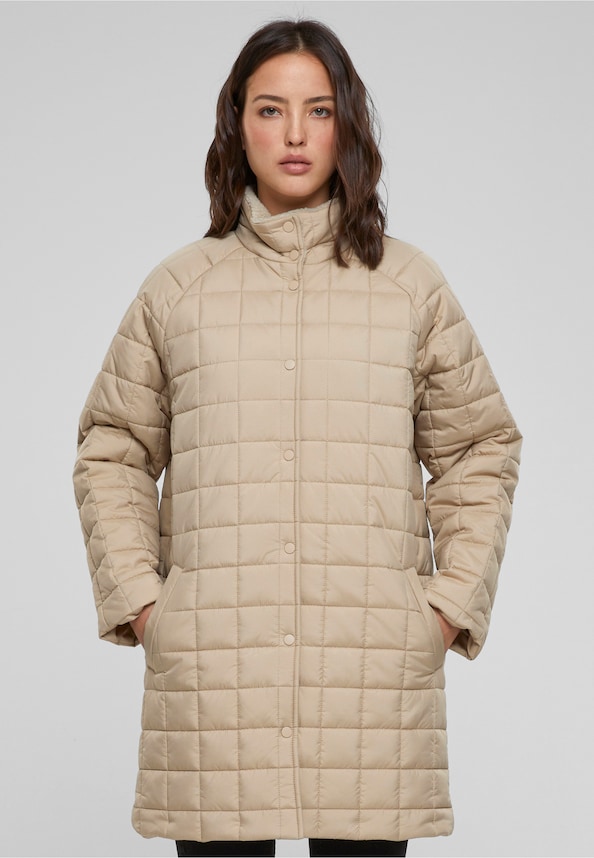 Ladies Quilted Coat-0