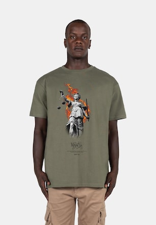 MJ Gonzales Justitia x Heavy Oversized T-Shirts