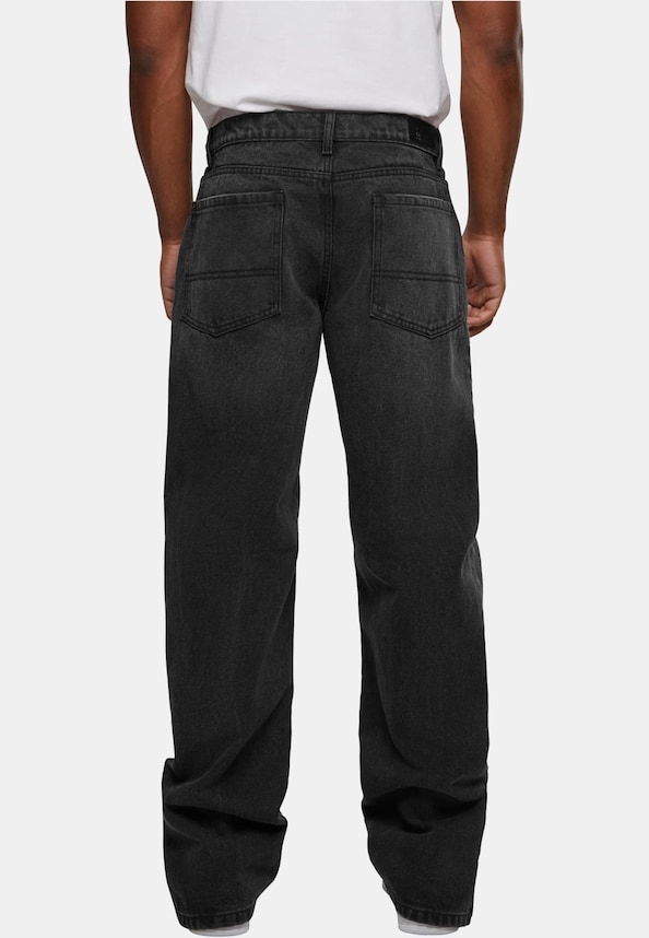 Heavy Ounce Straight Fit Zipped Jeans-1
