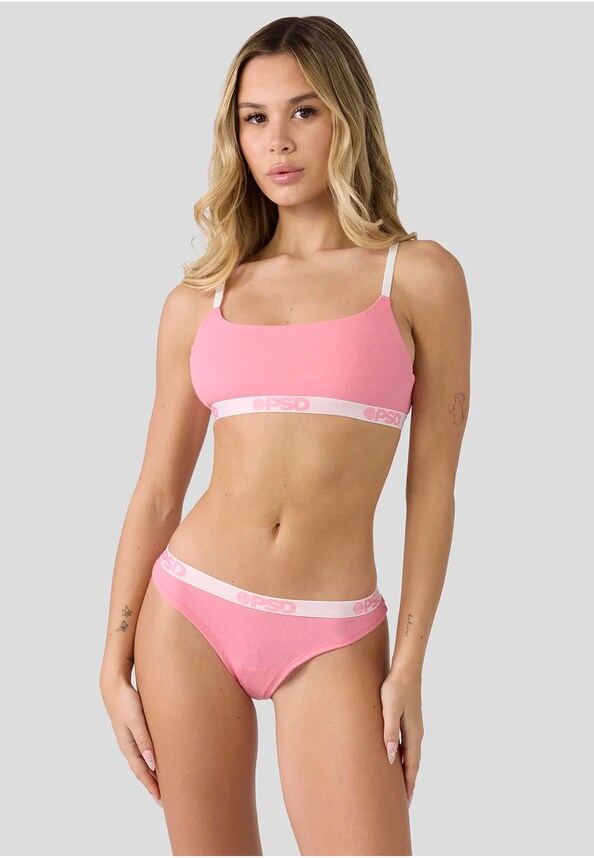 BBY PNK RIB TH-0