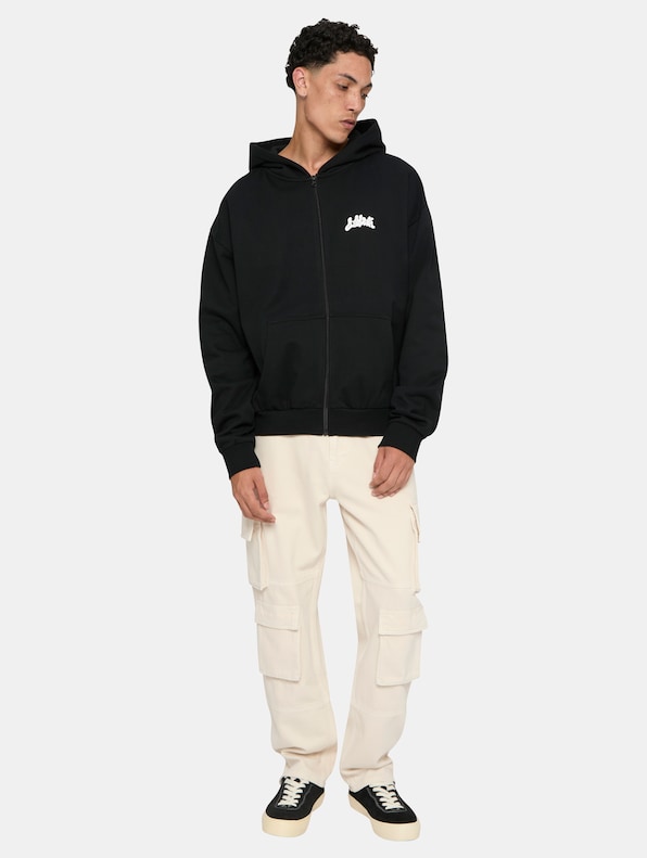 Lost Youth Circle Zip Hoodies-2