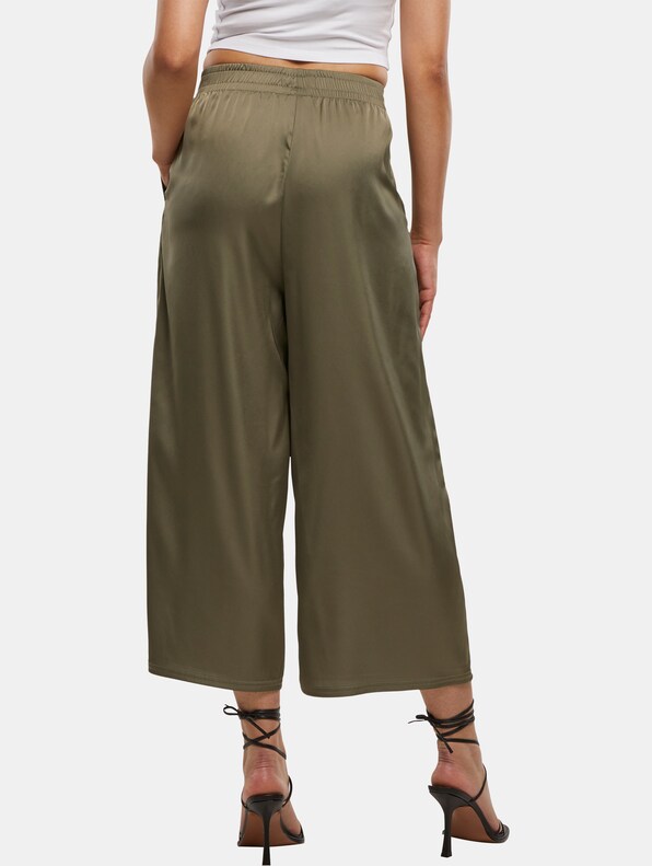 Ladies Satin Wide Leg -1