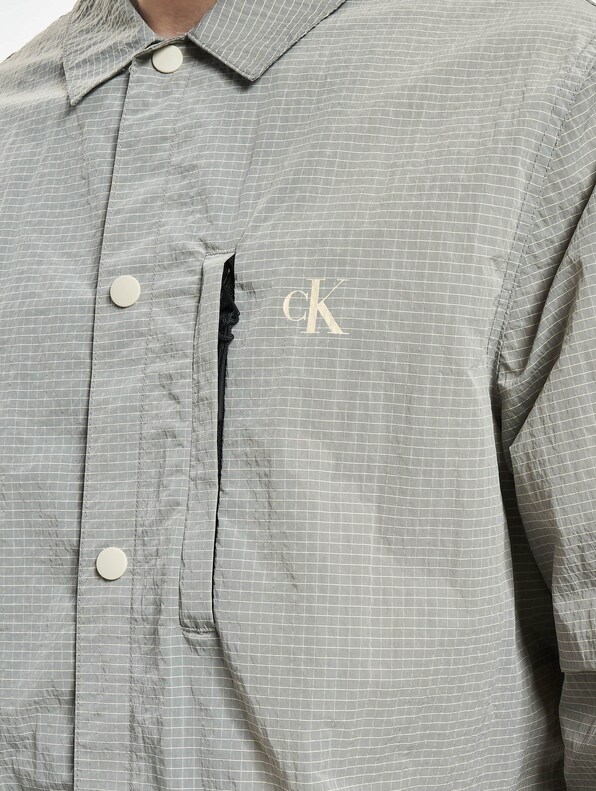 Calvin Klein Ripstop Shirt Eggshell-3