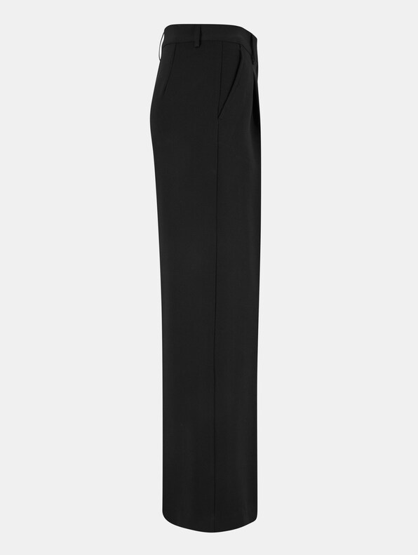 Urban Classics Ladies Wide Leg Stoffhosen-5
