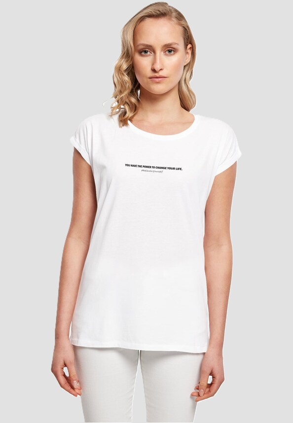 Ladies WD - Believe In Yourself Extended Shoulder Tee-0