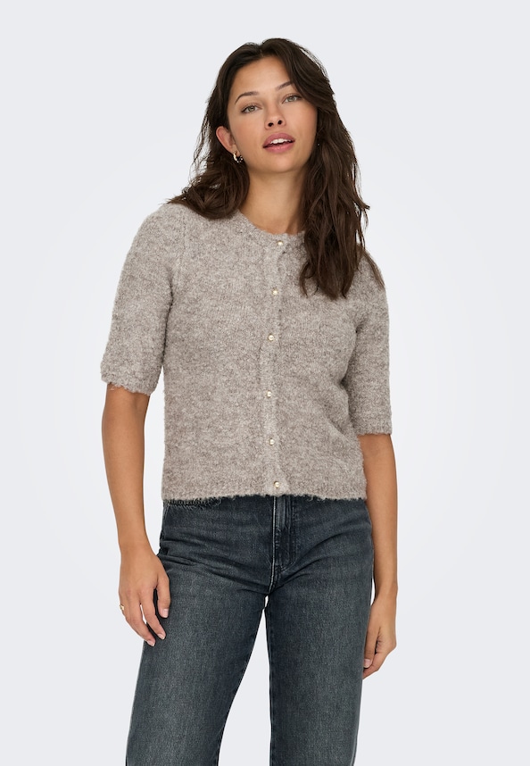 ONLCILLE SS O-NECK CARDIGAN CC KNT-3