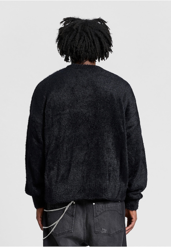 Essential Furry Knit Sweater-1