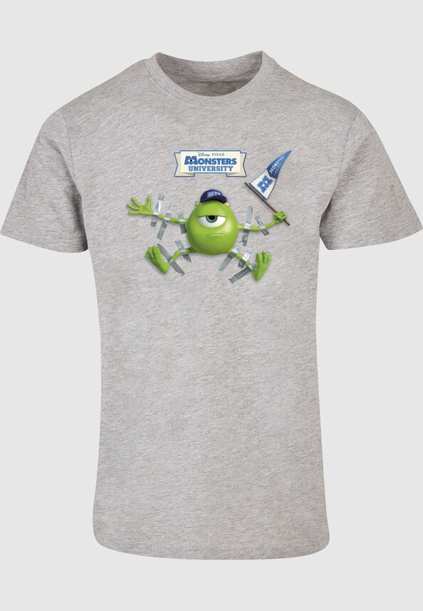 Monster University - Taped Mike Basic T-Shirt-2