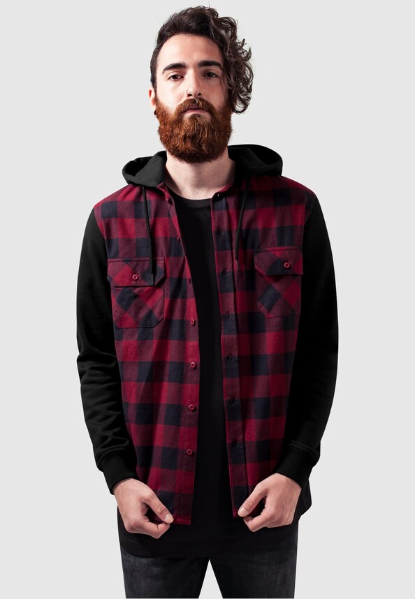 Hooded Checked Flanell -0