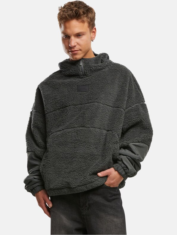 Karl Kani Sport Patch Teddy Hoodies-0