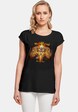 Ladies Motorhead - Inferno Cover Extended Shoulder Tee-0