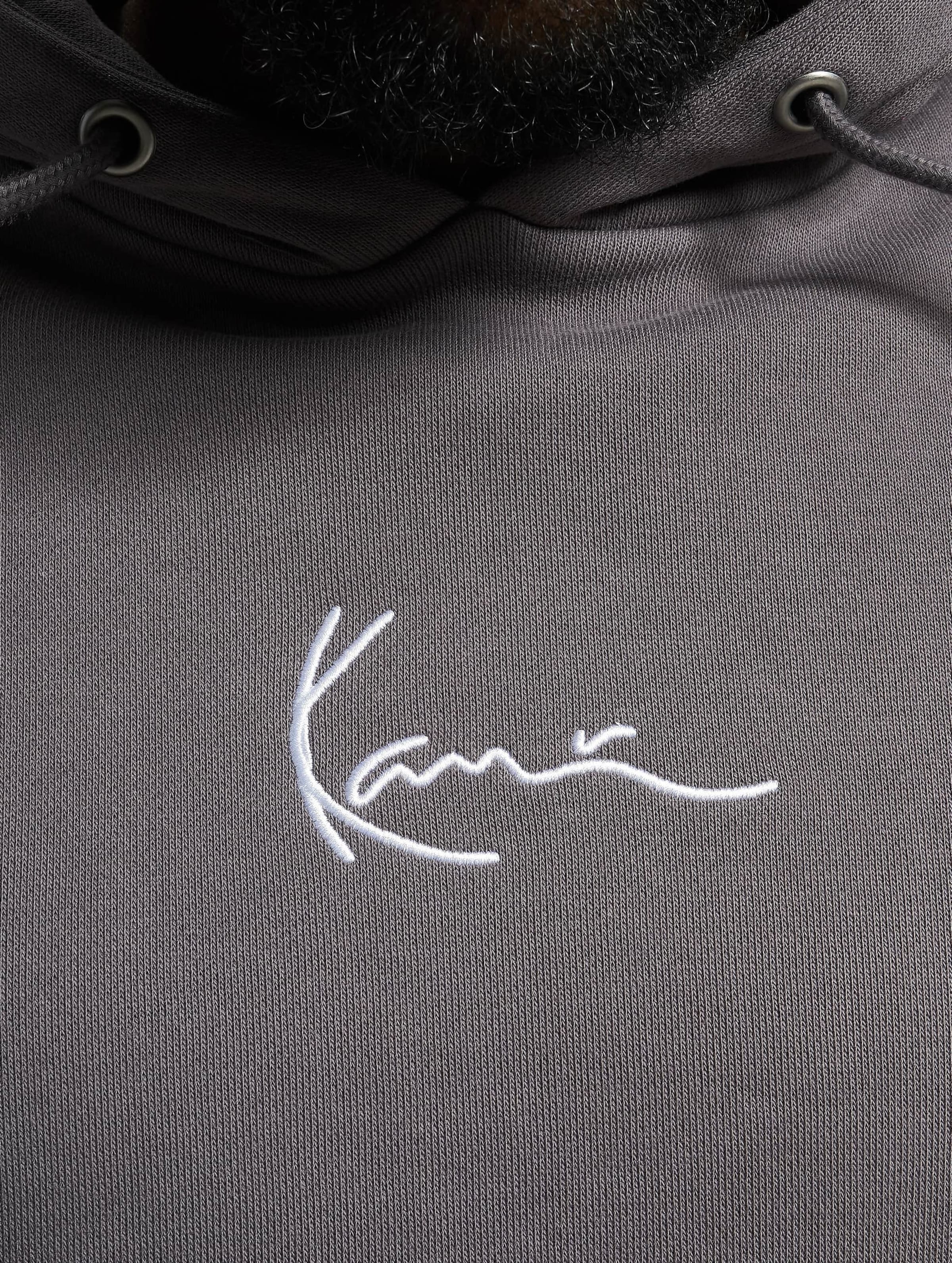 Karl kani signature online hoodie black