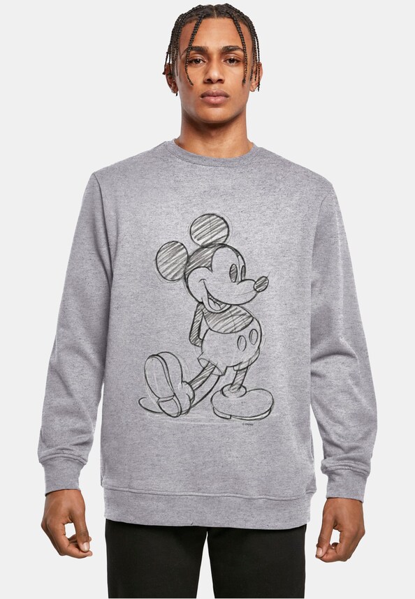 Mickey Mouse - Sketch Kick Crewneck-0