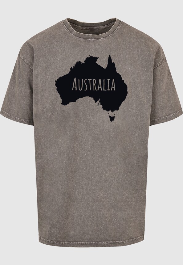 Australia Acid Washed Heavy Oversize Tee-2