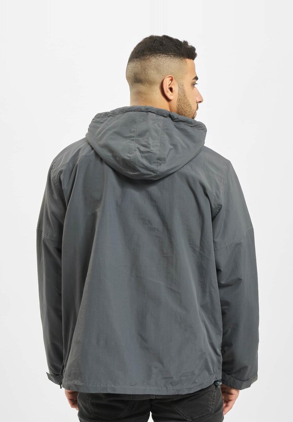 Fleece Pull Over Windbreaker-1