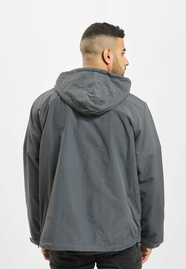 Fleece Pull Over Windbreaker-1