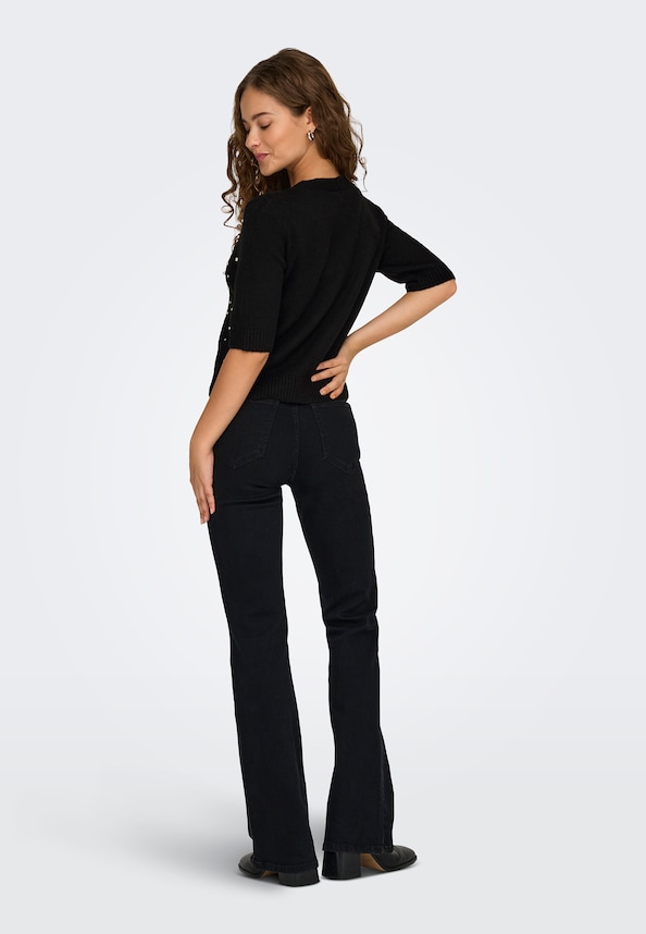 ONLRENE LIFE SS BLING CARDIGAN CC KNT-1