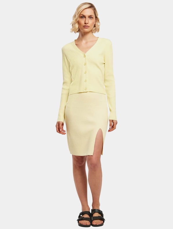 Ladies Short Rib Knit -4