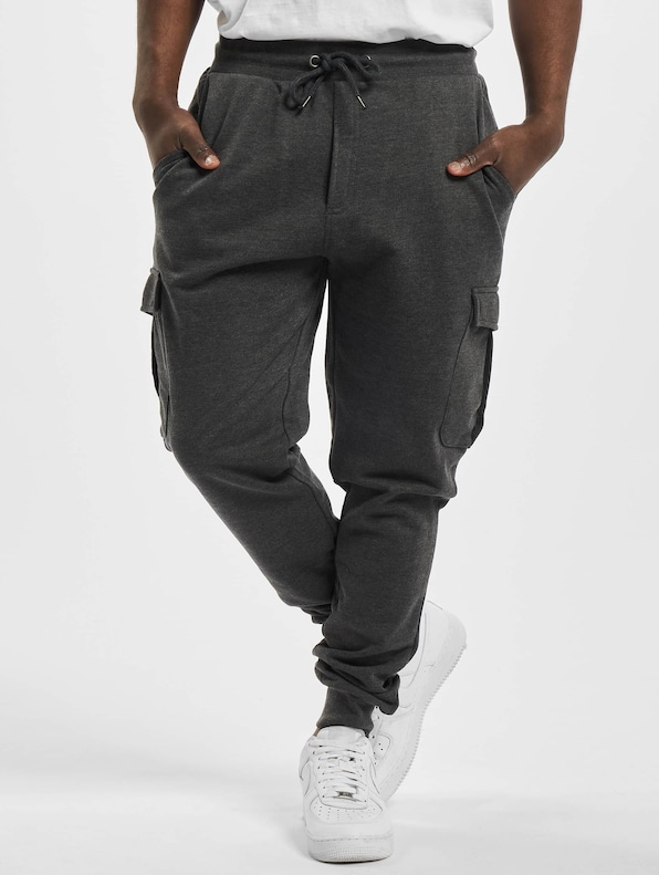 Fitted Cargo Sweatpants-0