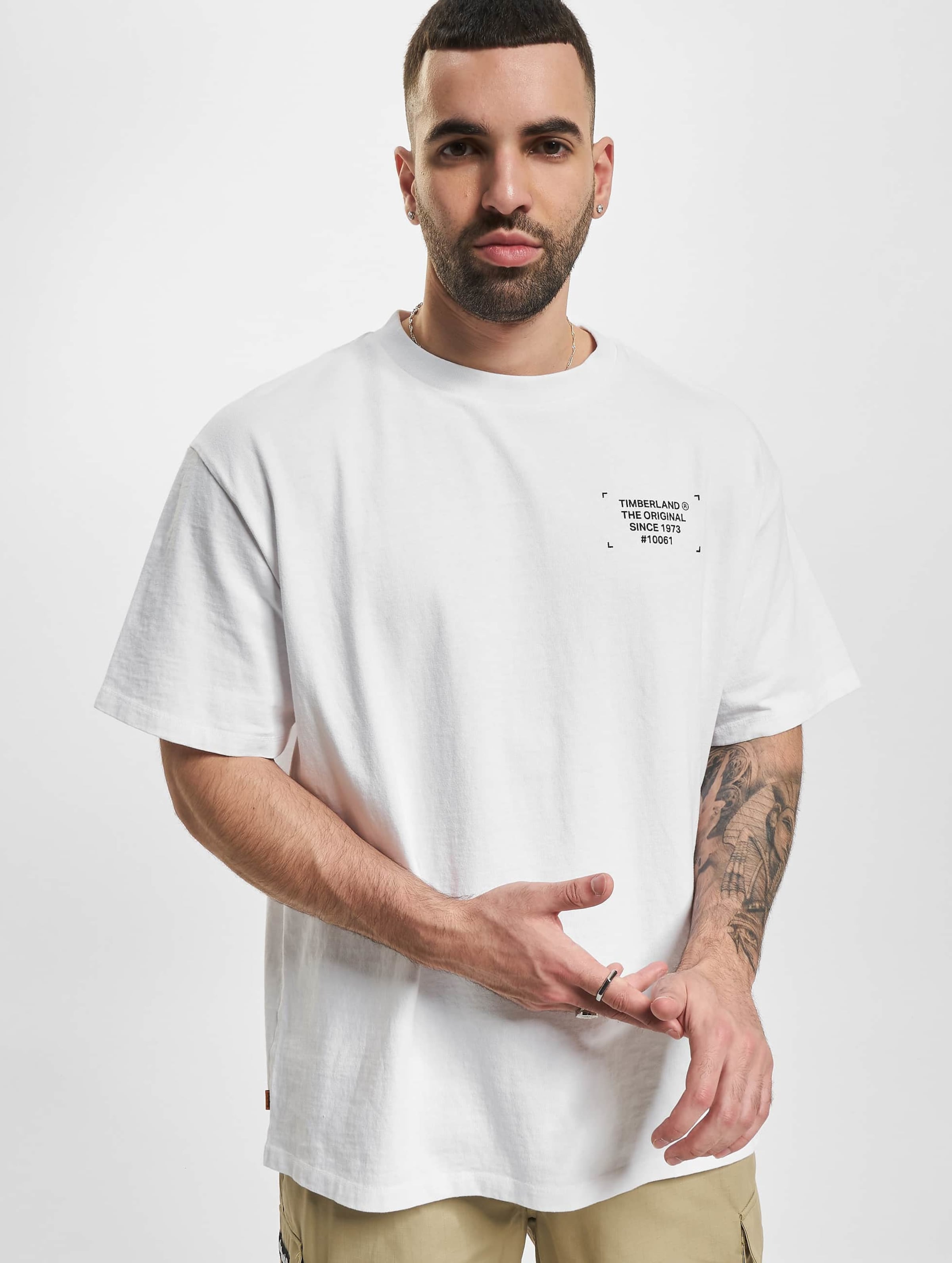 Timberland YC Graphic T-Shirt Mannen op kleur wit, Maat XL
