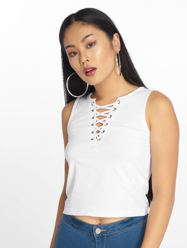Lace Up Cropped-2
