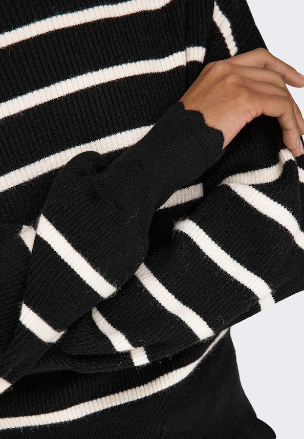 ONLIBI LIFE LS O-NECK KNT NOOS-4
