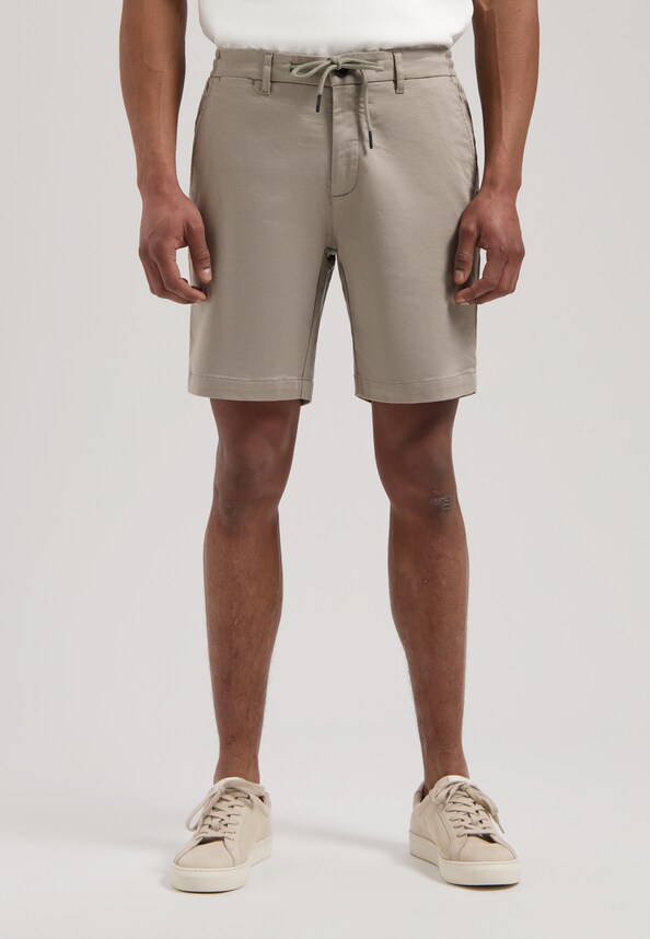 Lancaster Shorts Twill Knit-0