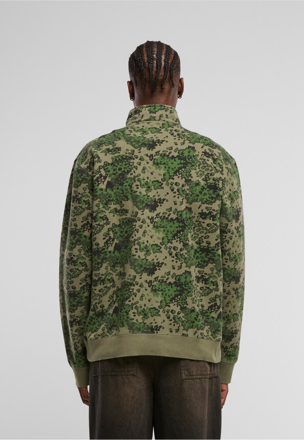 HUF Contra 1/4 Zip Fleecepullover-0