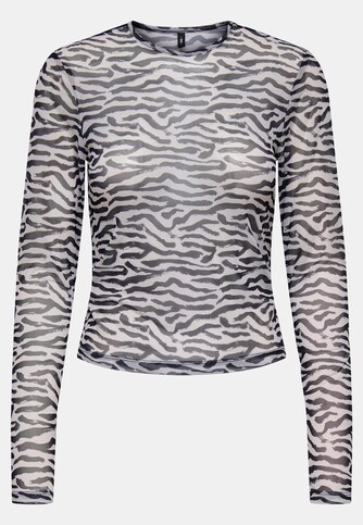 ONLELVA L/S O-NECK MESH TOP BOX JRS