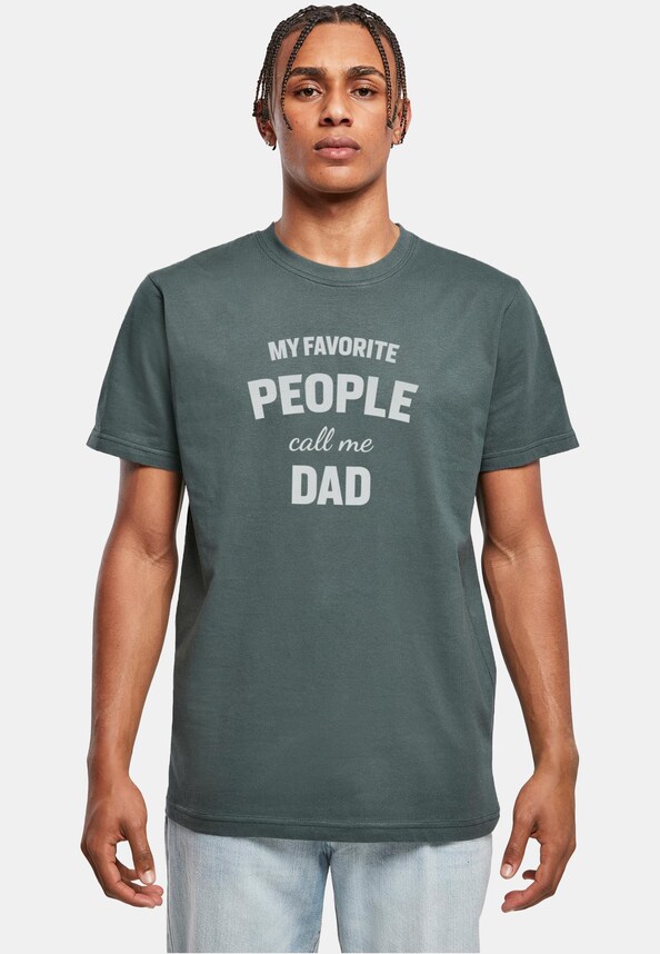 Fathers Day - My Favorite People Call Me Dad T-Shirt-0