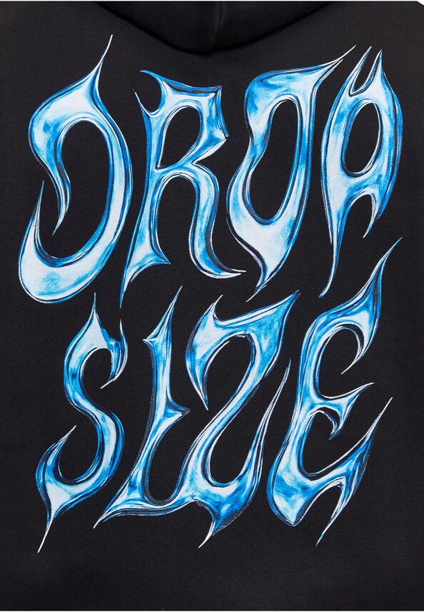 HEAVY OVERSIZE ELECTRIC LOGO HOODIE-4