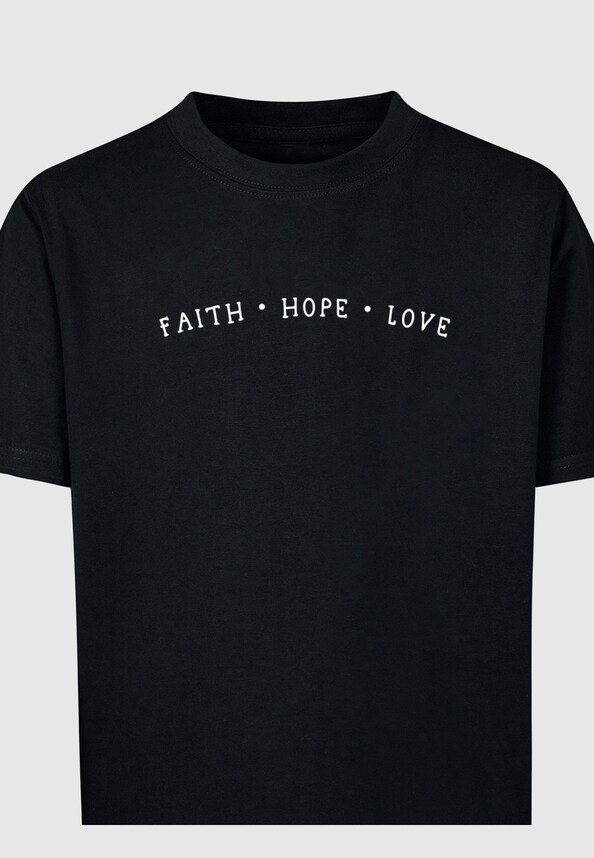 Hope Faith Love Kids Basic Tee-2