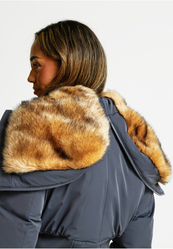 W OSSANI SPLIT HOOD CROP -4