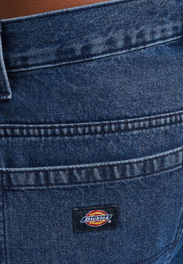 Double Knee Denim Straight-7