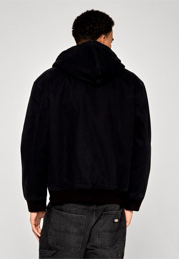 HILHAM HOODED CANVAS JACKET-1