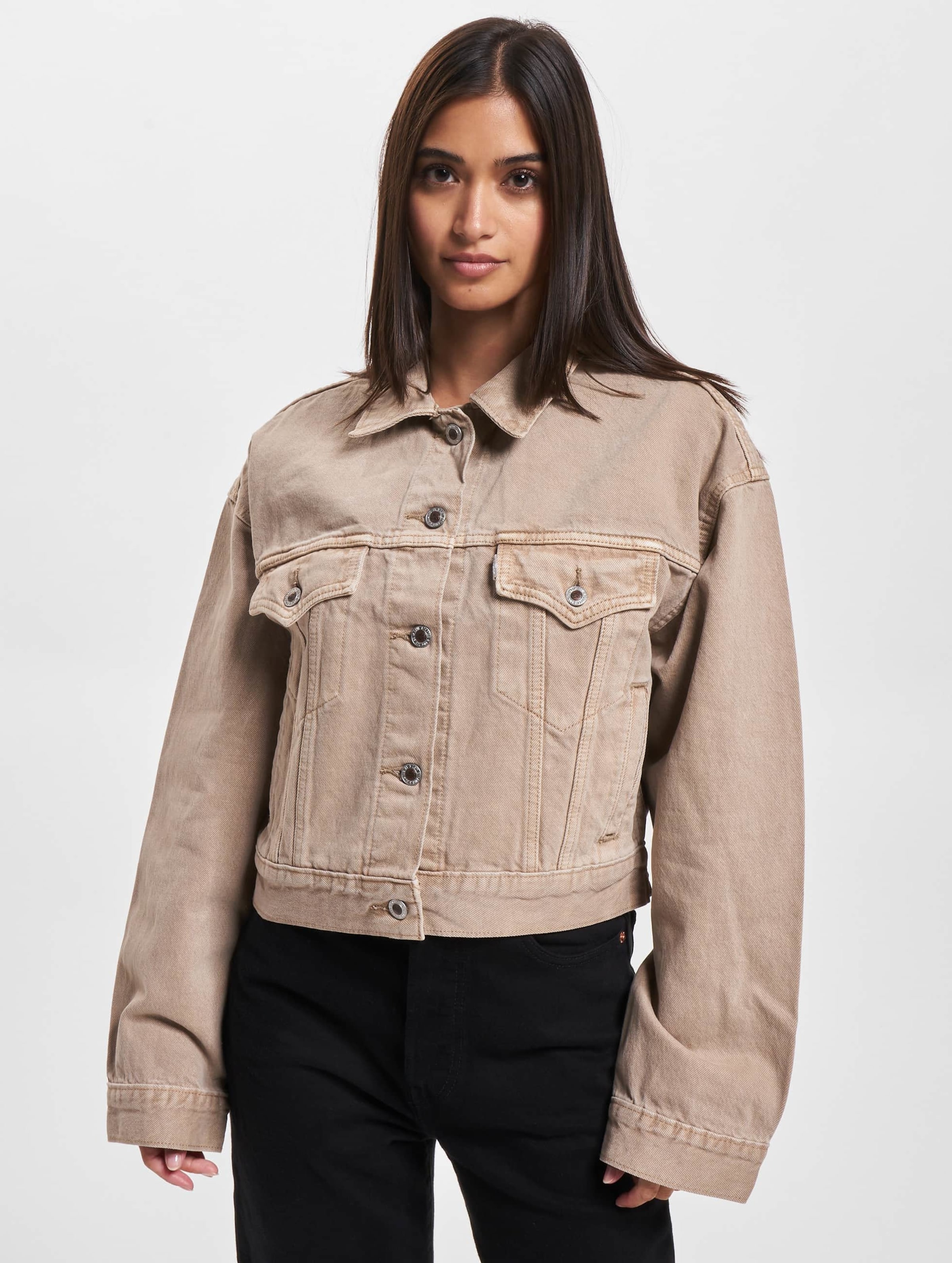 Jeansjacke clearance oversized cropped