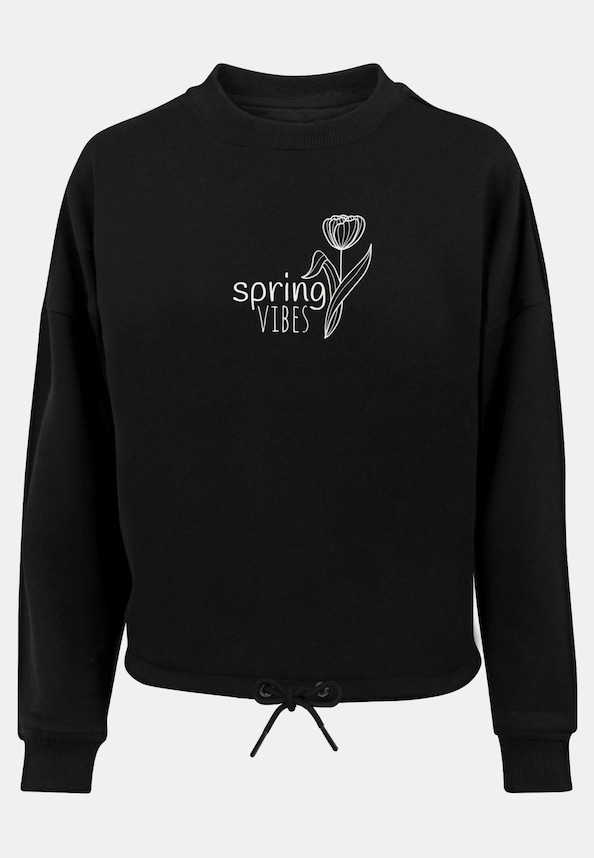 Ladies Spring - Vibes Oversize Crewneck-0