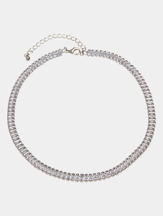 Urban Classics Short Crystal Necklace