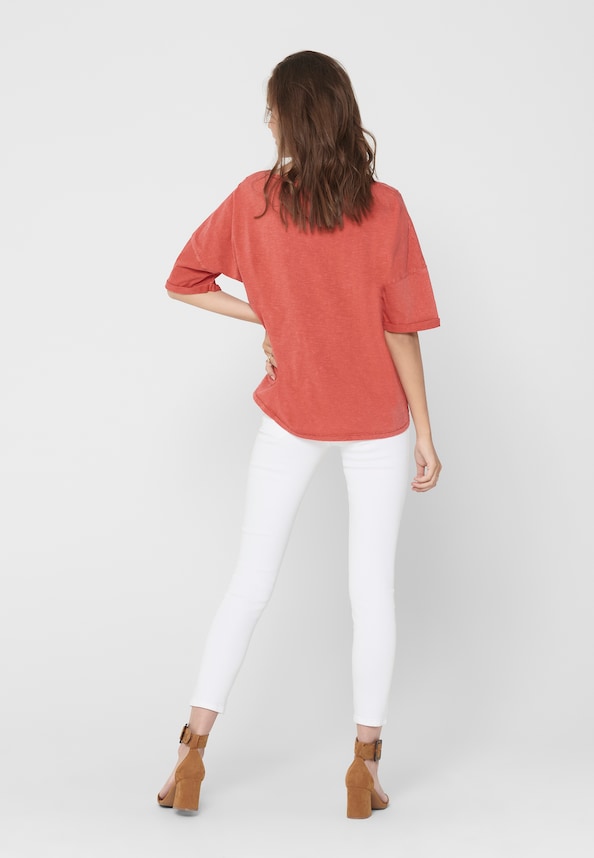 ONLY Damen Oversize T-Shirt-2