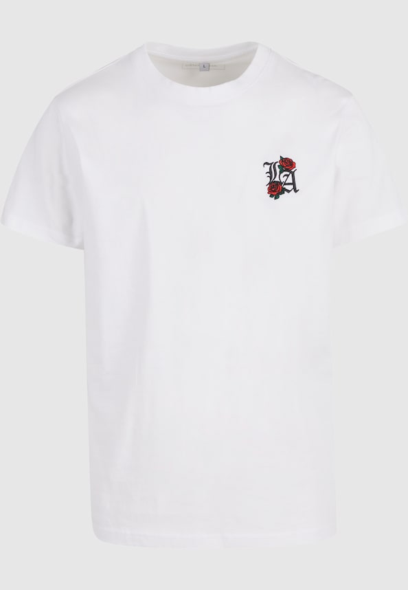 LA Roses EMB Tee-4