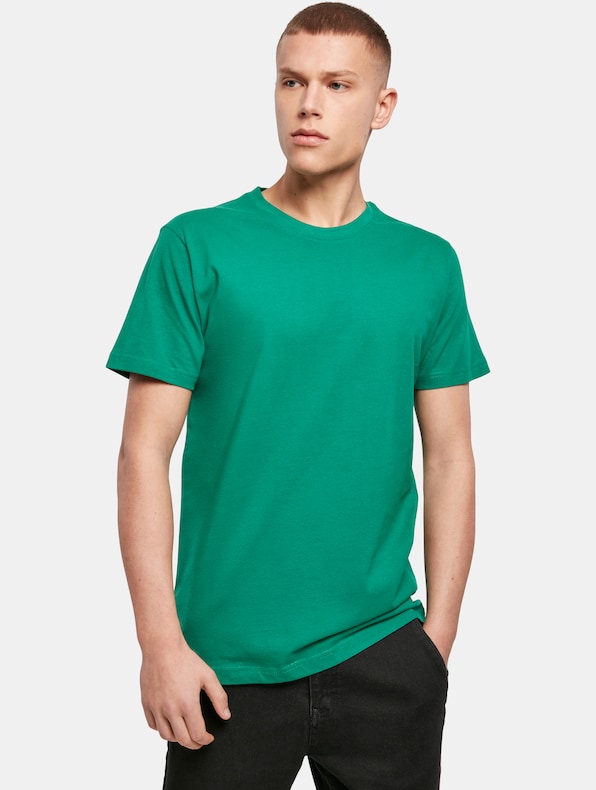 Build Your Brand Round Neck T-Shirt Forest-0