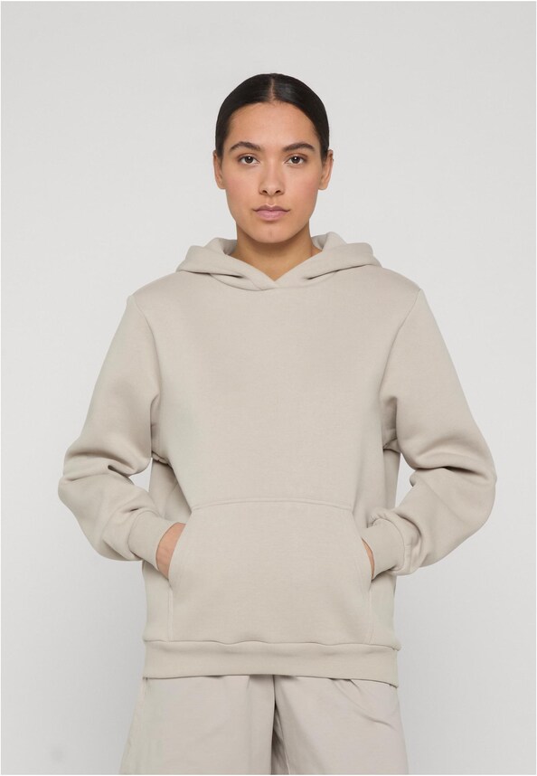 Ladies Fluffy Hoody-0