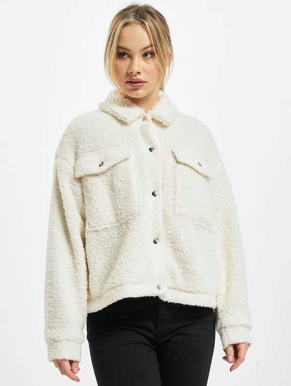 Ladies Sherpa Trucker-2
