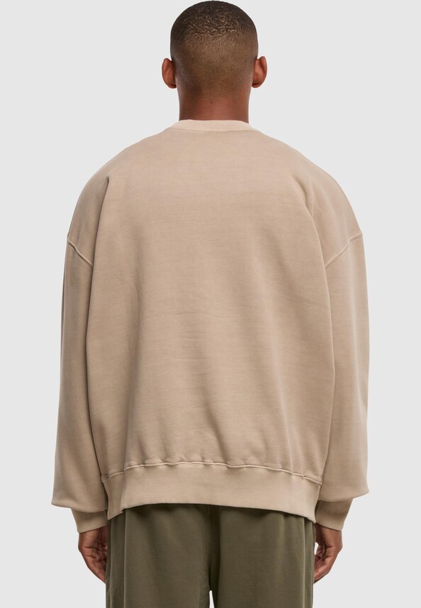 Baylor Oversized Sweater Vintage Dark Stone-1