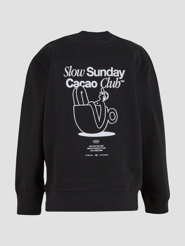 Another Cotton Lab Slow Sunday Cacao Club Kids Pullover-1