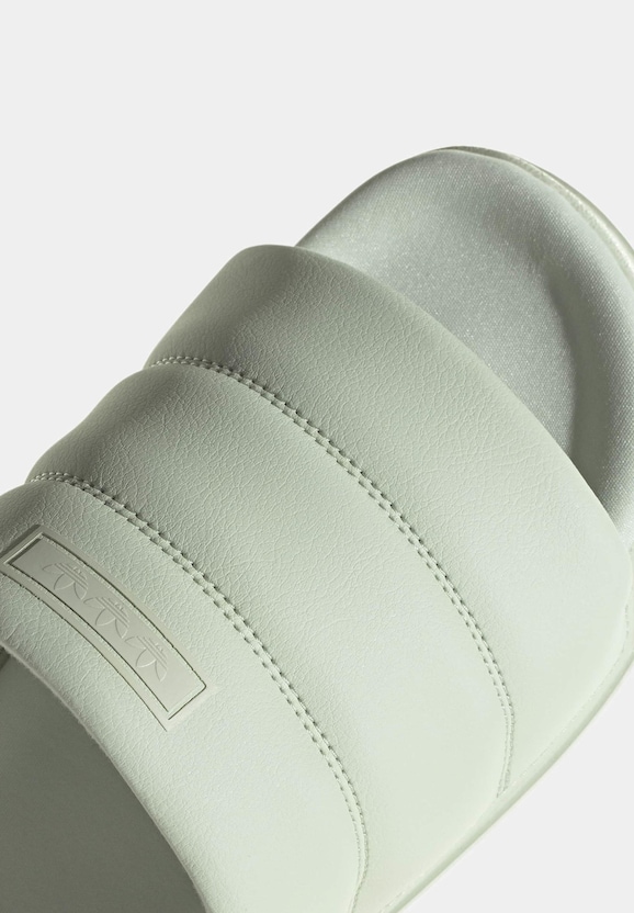 Adidas Originals Adilette Essential Sandals Linen Green/Linen-3