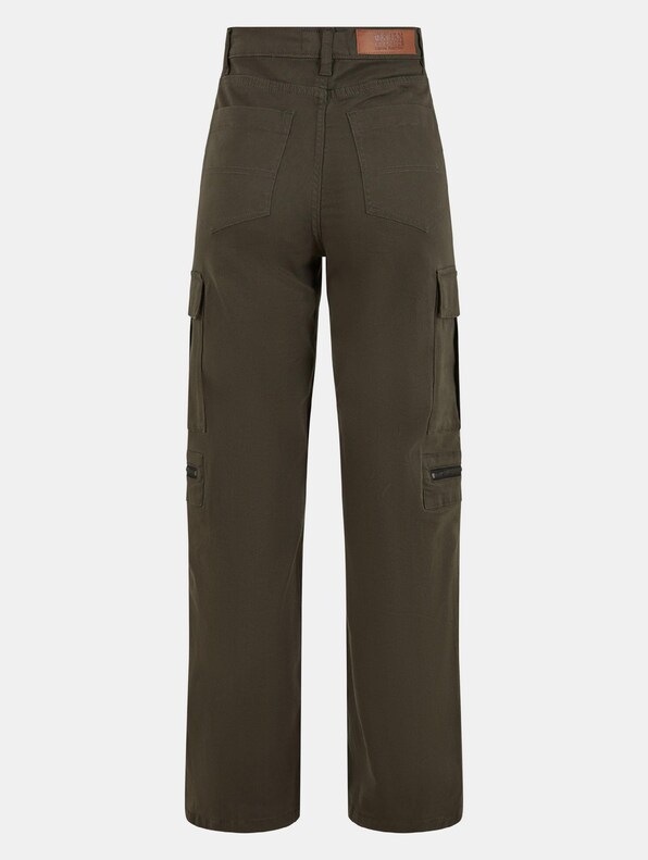 Ladies Loose Utility Stretch Twill-5