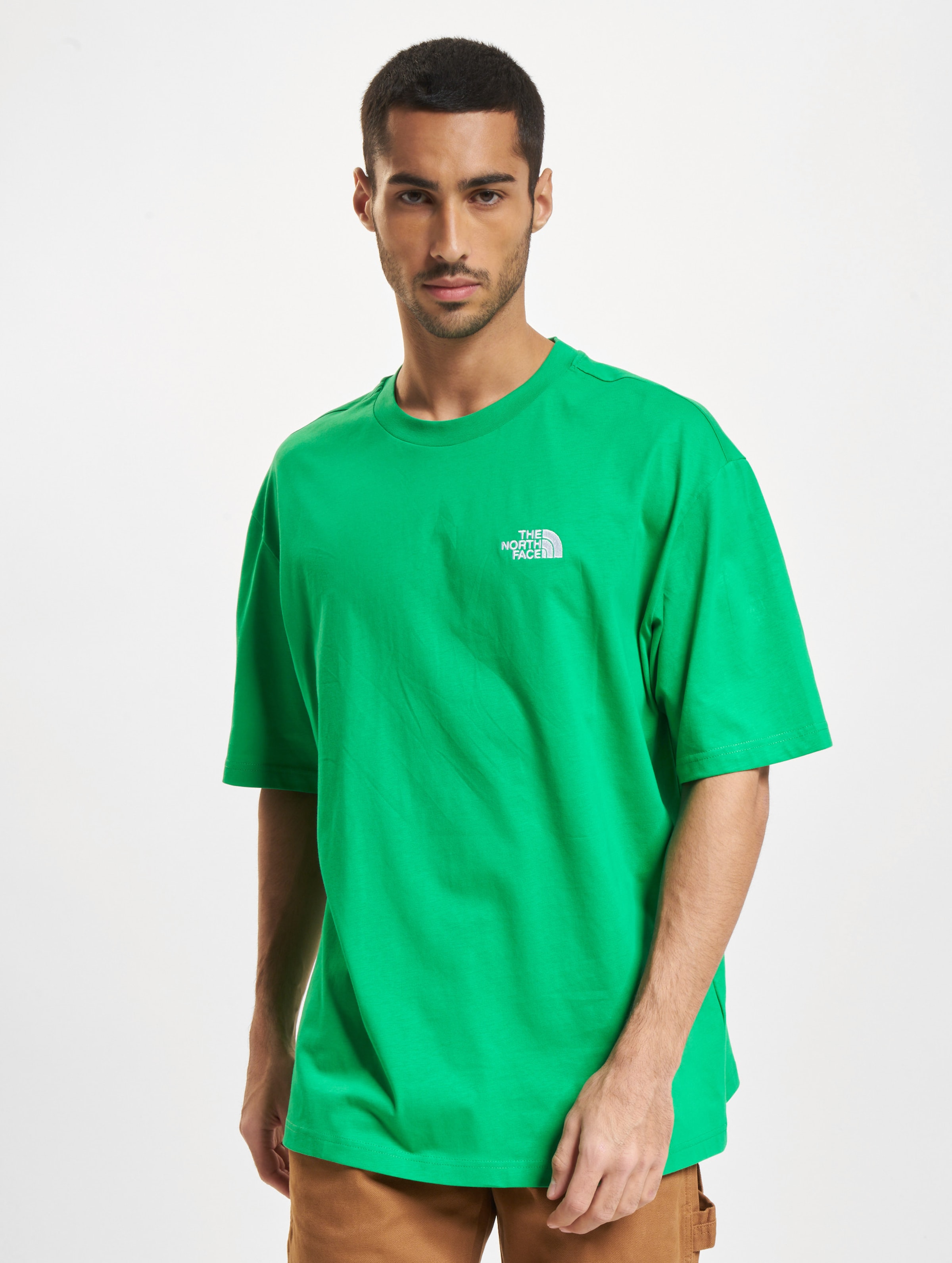 The North Face Oversize Simple Dome T-Shirts Mannen op kleur groen, Maat XL
